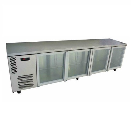 WILLIAMS HBS4UGDSS 4 DOOR DISPLAY BACK BAR