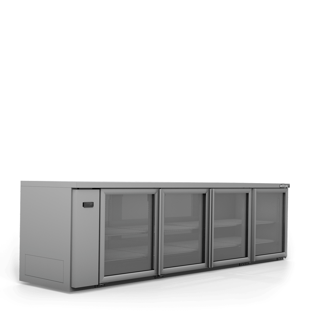 Williams HB4RGS Boronia 4 Glass Door Refrigerator 760L
