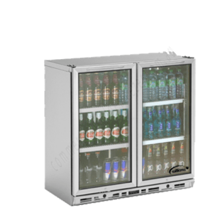 Williams BC2SS-80 2 Door Display Bottle Cooler 80CM High