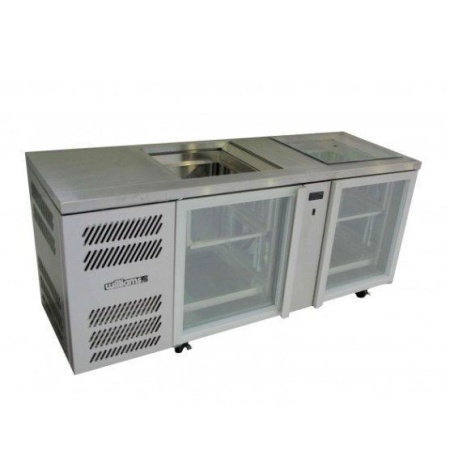 WILLIAMS GC2UGDSL Two Door Glass Chiller