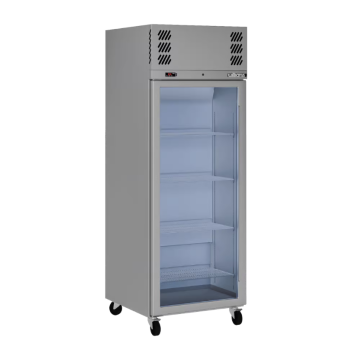 LP1GS Williams Pearl 1Glass Door Upright Freezer Stainless Steel